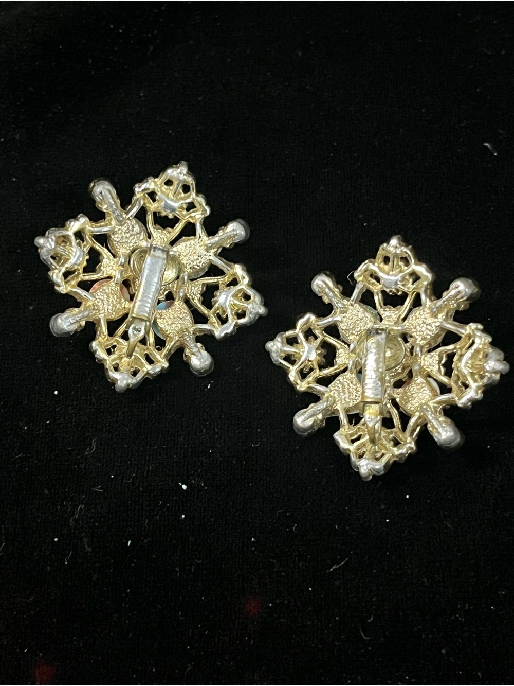 Vintage Sarah Coventry Galaxy Brooch & Clip Earrings Set 1789 - Picture 11 of 14